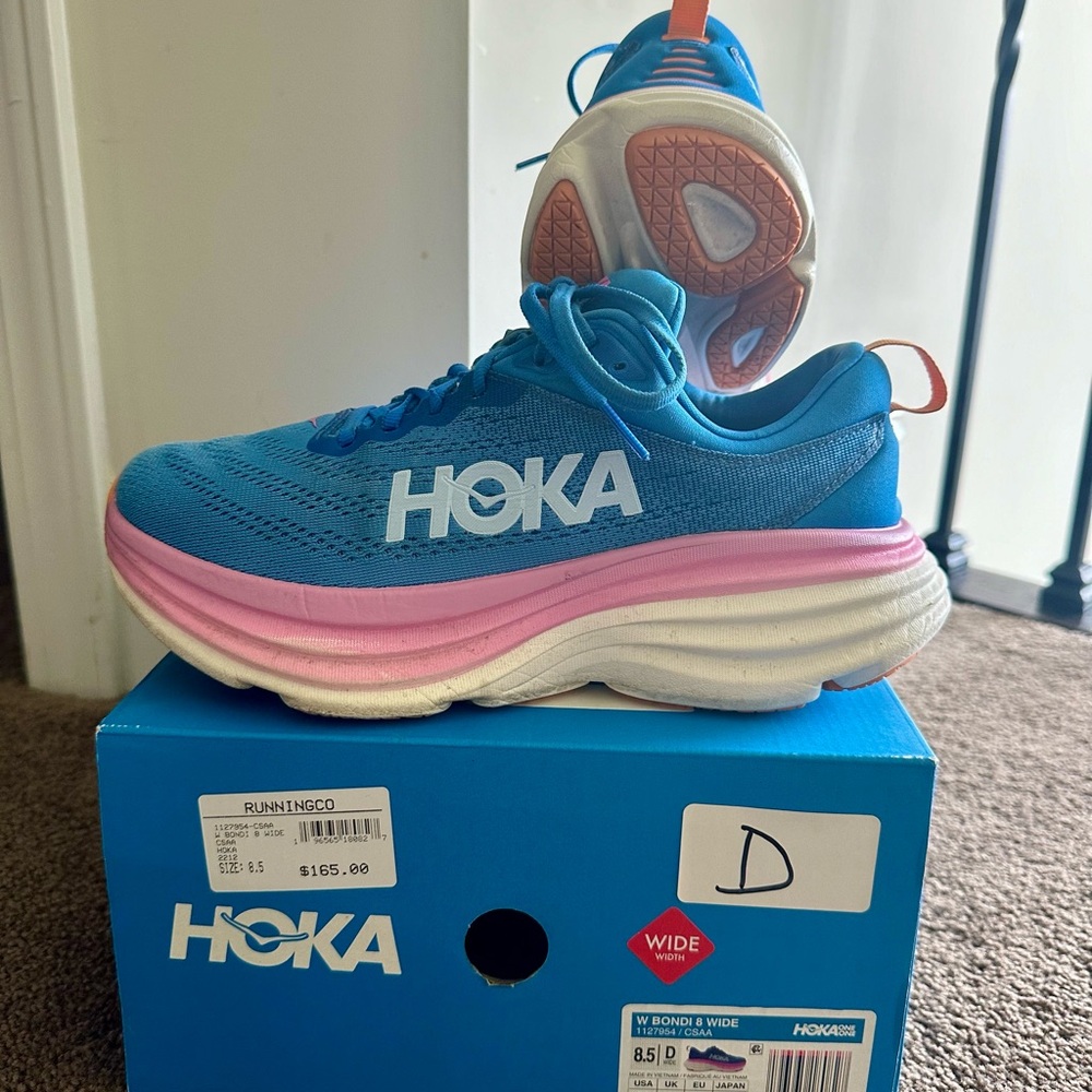 Hoka Bondi 8 Wide size 8.5
